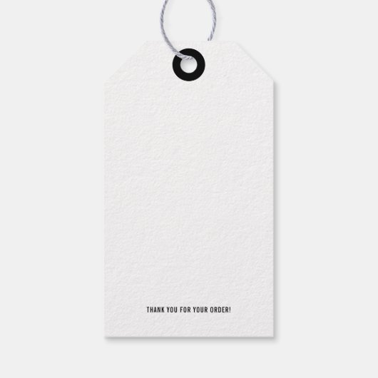 衣料品のロつるゴ価格ラベル ギフトタグ (裏面)