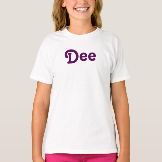 衣料品ガールズディー Tシャツ (正面)
