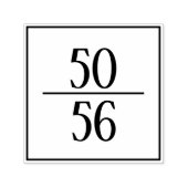 衣料品ブティックドレスサイズ セルフインキングスタンプ (デザイン)