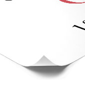 衣料品ラインO-Fish-Ally One誕生日ウェルカムサイン フォトプリント (角)