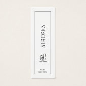 衣料品ラベルサンキューユーつるラベル白色 (正面)