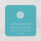 衣料品ラベル小企業の堂々たる コーリングカード (正面)