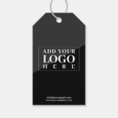 衣料品ロゴ価格サイつるズラベル気に指示 ギフトタグ (正面)