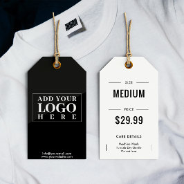 衣料品ロゴ価格サイつるズラベル気に指示 ギフトタグ