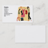 衣料品名刺 名刺 (正面/裏面)