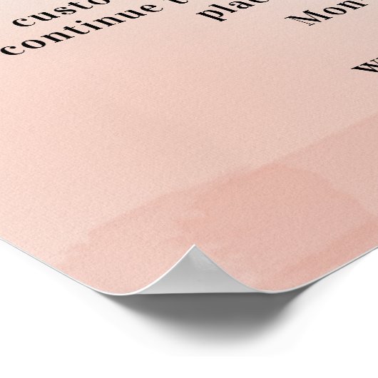 衣料品店リオーキング抽象芸術赤面 ポスター (角)