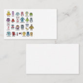 衣料品販売 名刺 (正面/裏面)