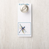 衣料用レール仕切りハンガー – 6-9ヶ月トンボ ドアノブサイン (ノブ)