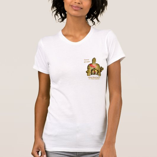 衣服あなたのハート漫画キャットTシャツ01 Tシャツ (正面)