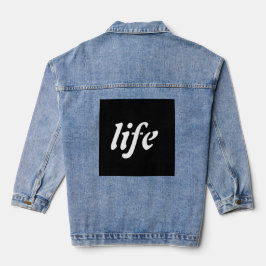 「衣服あなたの哲学:『LIFE』 デニムジャケット