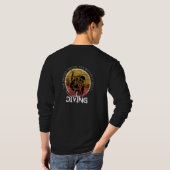 衣服あなたの極端な趣味、スキューバダイビング Tシャツ (裏面フル)