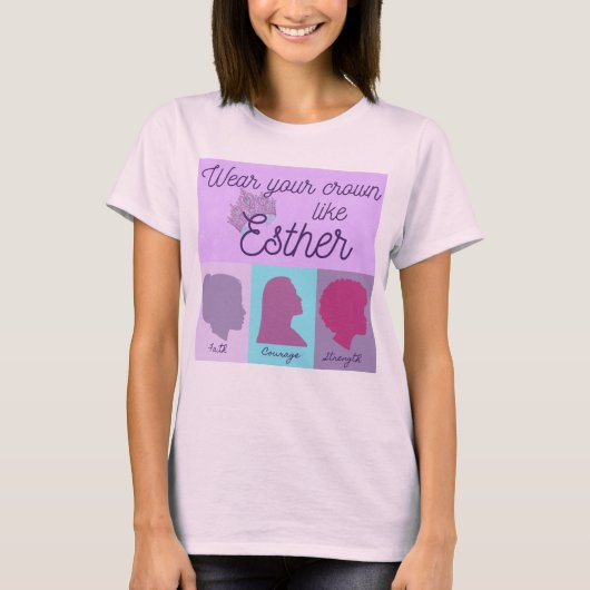 衣服あなたの王冠Esther Tシャツ (正面)