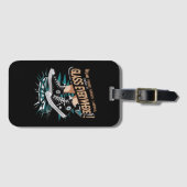 衣服あなたの靴レディースがあるガラスはどこでも ラゲッジタグ (正面横)