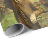 衣服の包装紙のヴィンテージ動物 ラッピングペーパー (ロールコーナー)