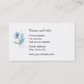 衣服の変更 名刺 (裏面)