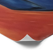 衣服の擬人化フクロウ | AIアートポスター ポスター (角)