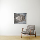 衣服の猫 タペストリー (インサイチュ(横))