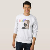 衣服アマスクレインボースタイル スウェットシャツ (正面フル)