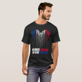 衣服オレンジアンチガンノーモアサイレントエンドガンヴィオール Tシャツ (正面フル)