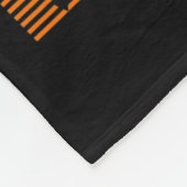 衣服オレンジ私の兄の多発性硬化症 フリースブランケット (角)