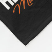 衣服オレンジ私の妹の多発性硬化症を認識 フリースブランケット (角)