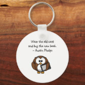 衣服オールドコー買ト新本可愛いフウおもしろいル引用文 キーホルダー (正面)