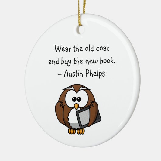 衣服オールドコー買ト新本可愛いフウおもしろいル引用文 セラミックオーナメント (左)