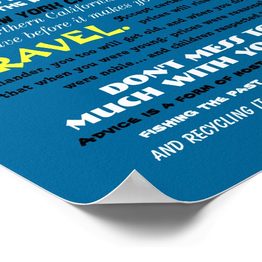 衣服サンスクリーン ポスター (角)