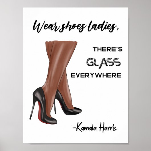 衣服シューズレディースガスラスカマラハリス ポスター (正面)