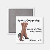 衣服シューズレディースガスラスカマラハリス マグネット (正面/裏面)