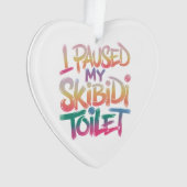 衣服ピンクマイ オーナメント (正面)