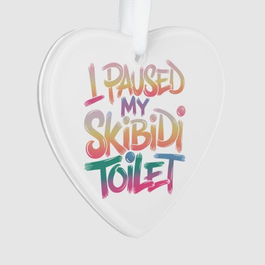 衣服ピンクマイ オーナメント (正面)