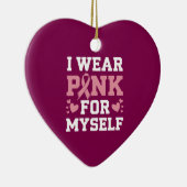 衣服ピンクマイ セラミックオーナメント (右)