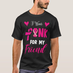 衣服ピンク私の友人の乳がん認識度Su Tシャツ