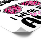 衣服ピンク私の叔母のメッシーパン胸がん戦争 ポスター (角)