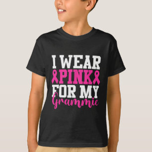 衣服ピンクfor My Grammie乳がん認識度 Tシャツ