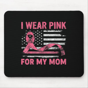 衣服ピンクfor My Mama American Breast Cancer Suppo マウスパッド