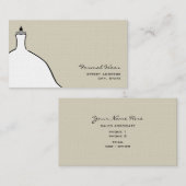 衣服ブテフォーマルィックフルズド結婚レス 名刺 (正面/裏面)