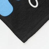 衣服ブルース自閉症意識受け入れ神経多様性 フリースブランケット (角)