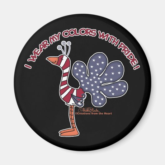 衣服マイカラーとプライド マグネット (正面)