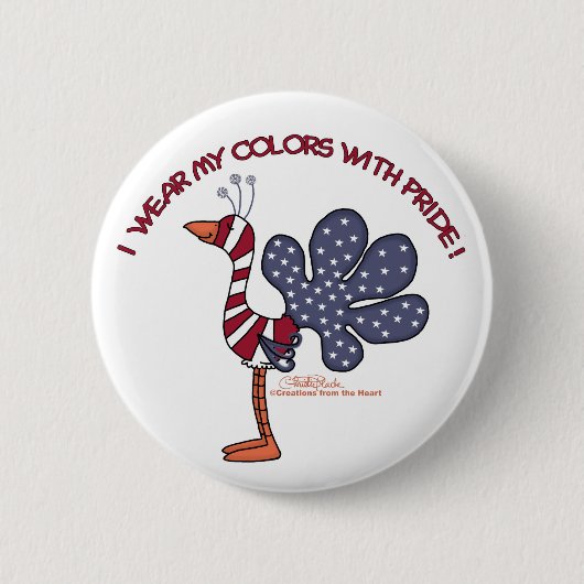 衣服マイカラーとプライド 缶バッジ (正面)