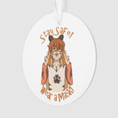 衣服マスク！ オーナメント (正面)