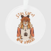 衣服マスク！ オーナメント (正面)