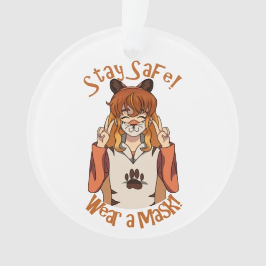 衣服マスク！ オーナメント (正面)