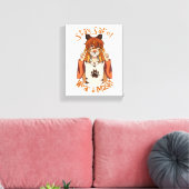 衣服マスク！ キャンバスプリント (インサイチュ (リビング))