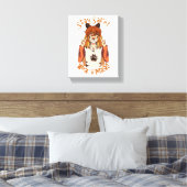 衣服マスク！ キャンバスプリント (インサイチュ (寝室))