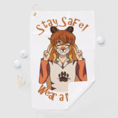 衣服マスク！ ゴルフタオル (インサイチュ)