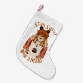 衣服マスク！ スモールクリスマスストッキング (正面 (吊り時))