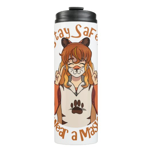 衣服マスク！ タンブラー (正面)