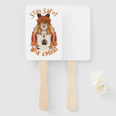 衣服マスク！ ハンドファン (正面&裏面)